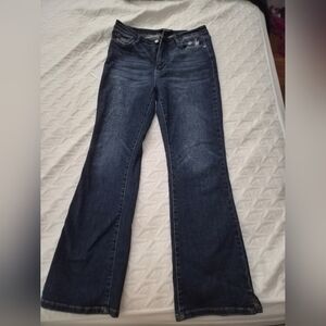 Judy Blue Women's Boot Cut Jeans - Dark Blue